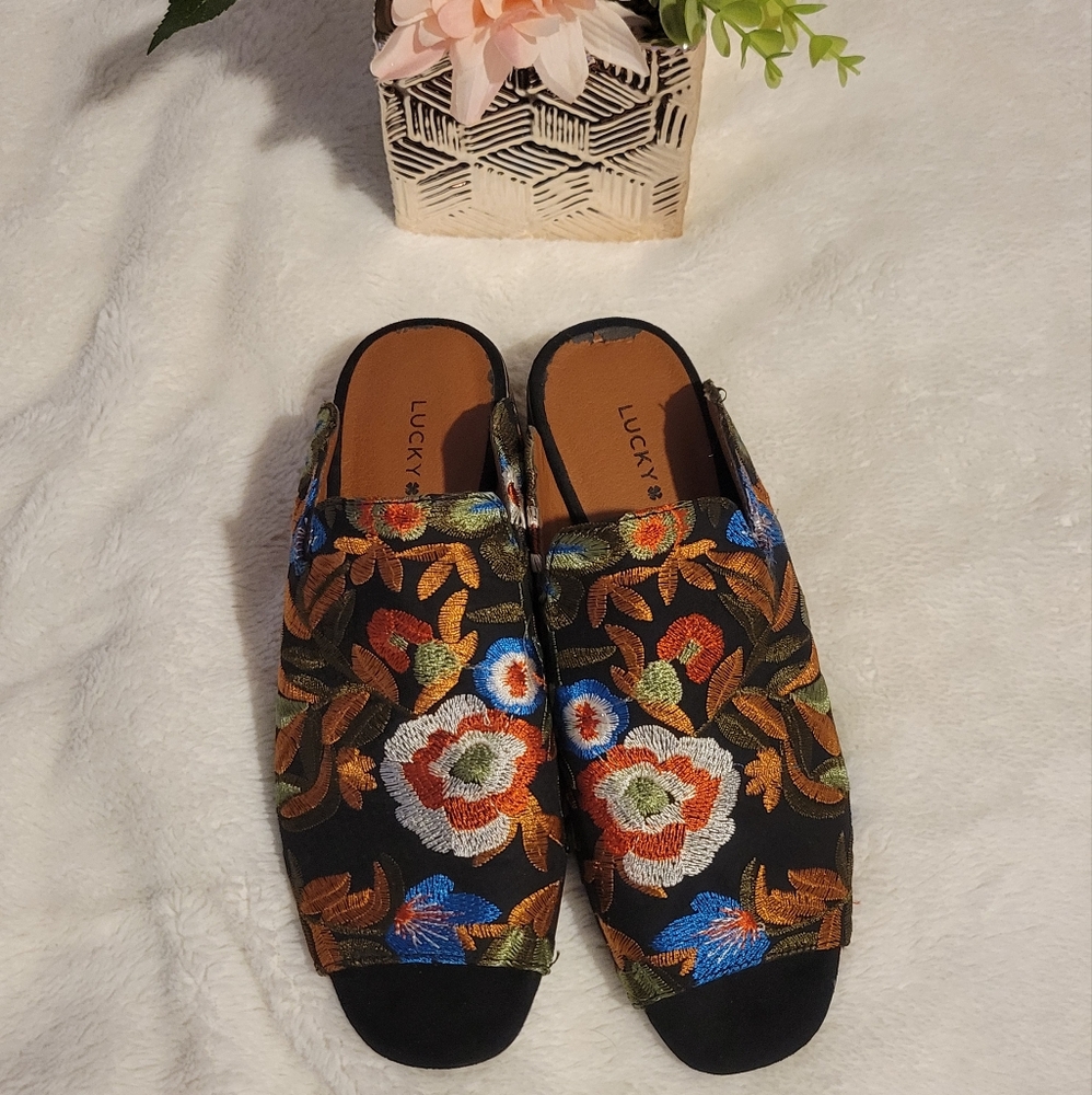 Lucky Brand Floral Shoes
